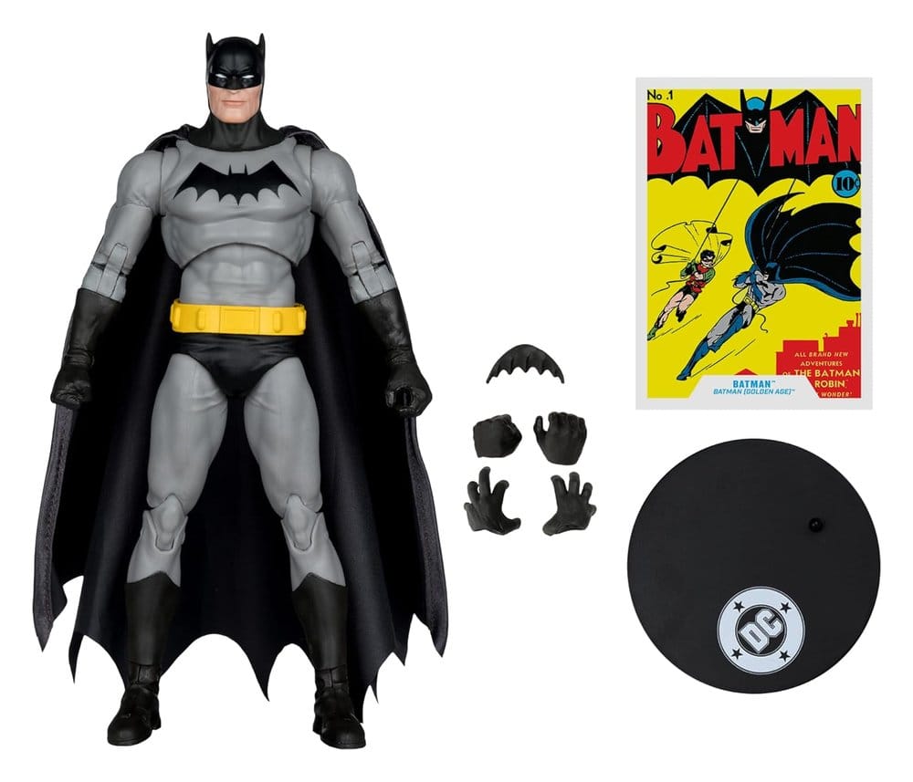 McFarlane Toys DC Multiverse Batman (Batman #1) (Platinum Edition) Actionfigur