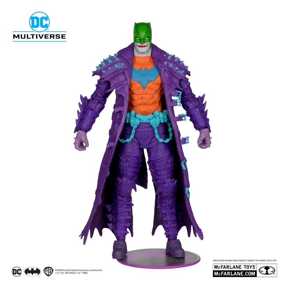 McFarlane Toys DC Multiverse Batman Dark Nights Death Metal Jokerized Gold Label Actionfigur