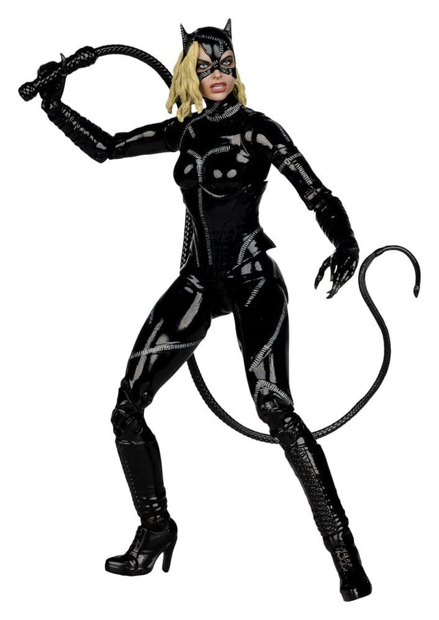 McFarlane Toys DC Multiverse Batman Returns Catwoman Battle Damage Deluxe Theatrical Edition Actionfigur
