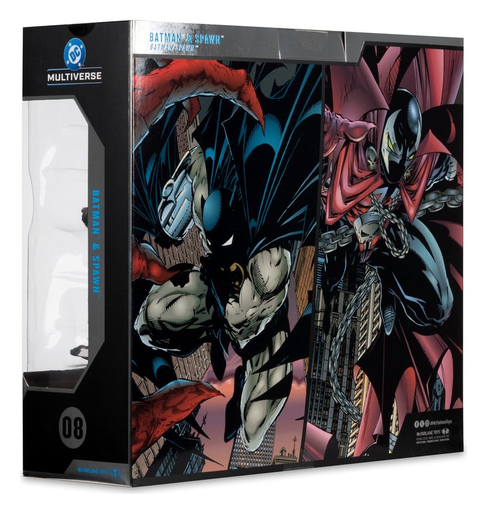 McFarlane Toys DC Multiverse Batman & Spawn (Gold Label) McFarlane Collector Edition 2er-Pack Actionfiguren