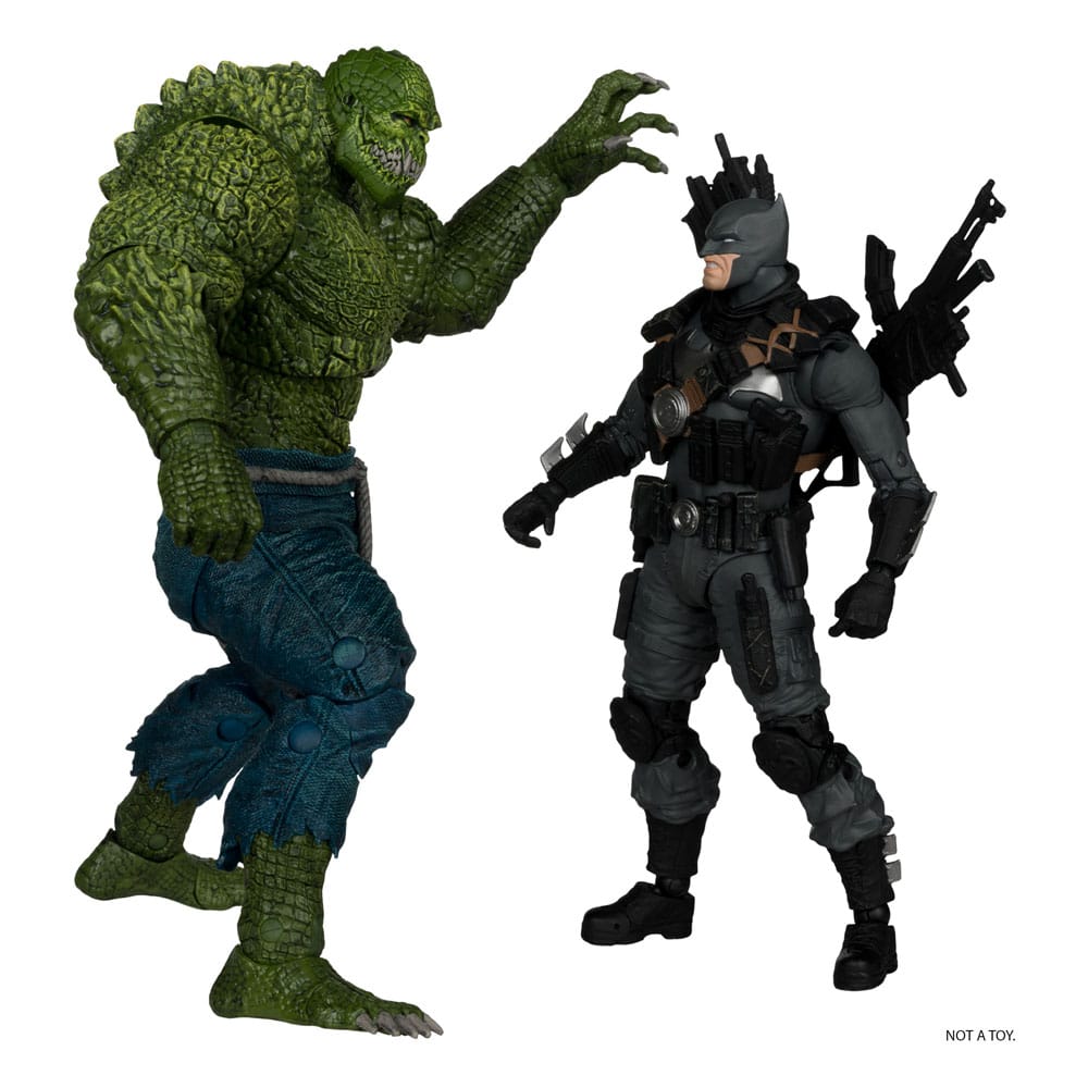 McFarlane Toys DC Multiverse Batman vs Killer Croc 03 McFarlane Collector Edition Actionfiguren 2er-Pack