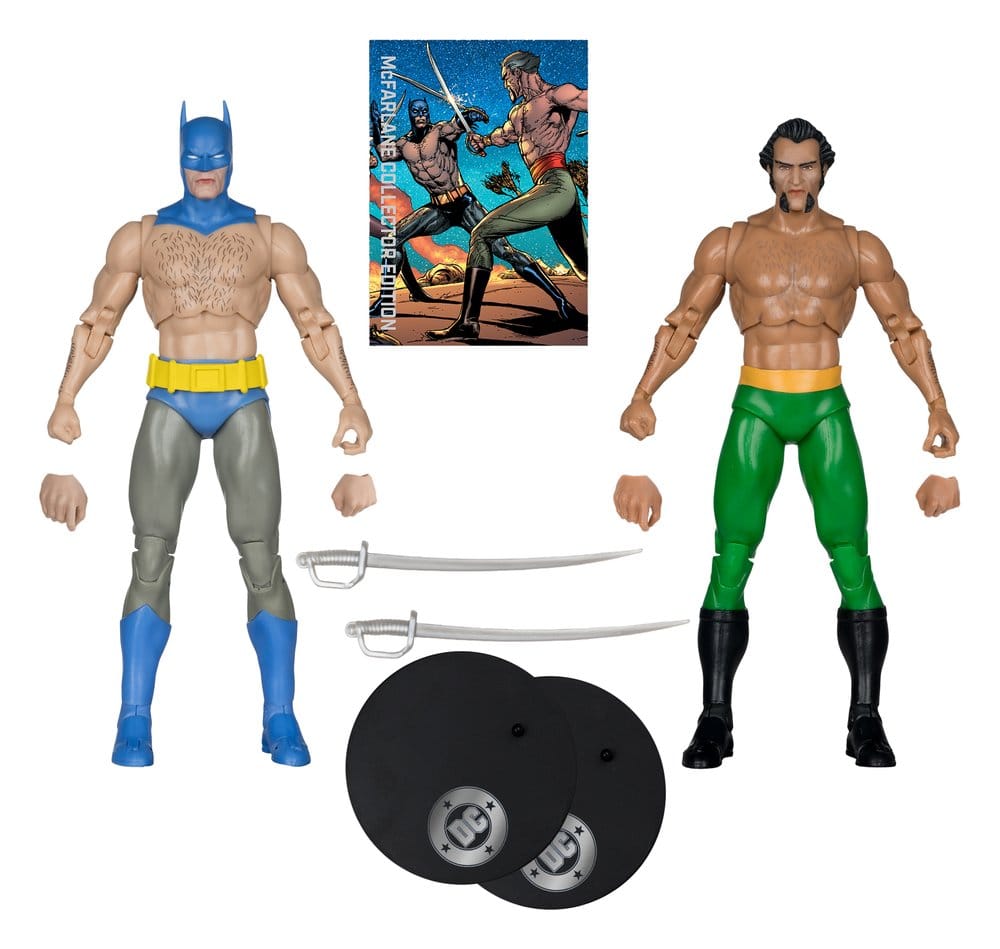 McFarlane Toys DC Multiverse Batman vs Ra's al Ghul (Batman #244) (Gold Label) McFarlane Elite Edition 2er-Pack