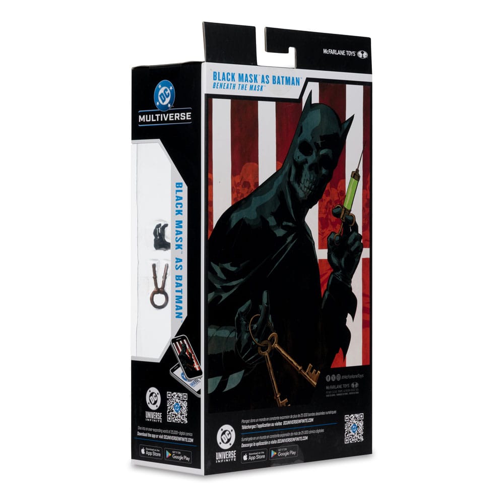 McFarlane Toys DC Multiverse Black Mask As Batman Beneath The Mask Actionfigur