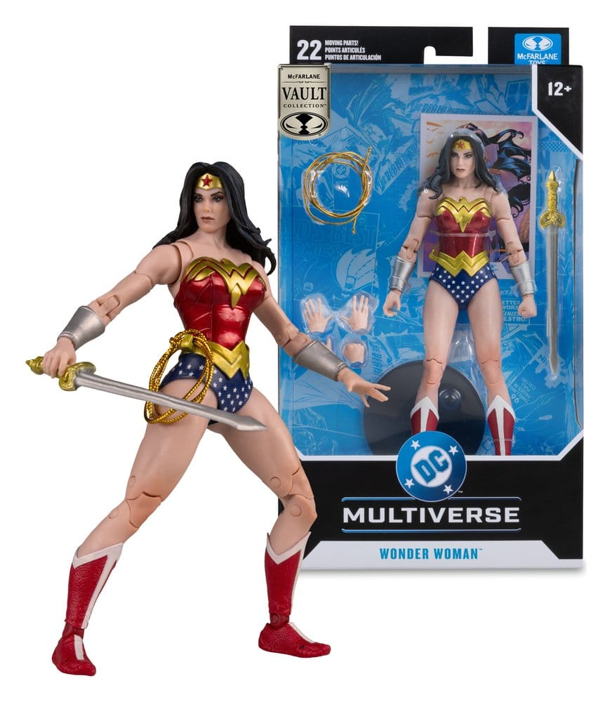 McFarlane Toys DC Multiverse Classic Wonder Woman McFarlane Vault Collection Actionfigur