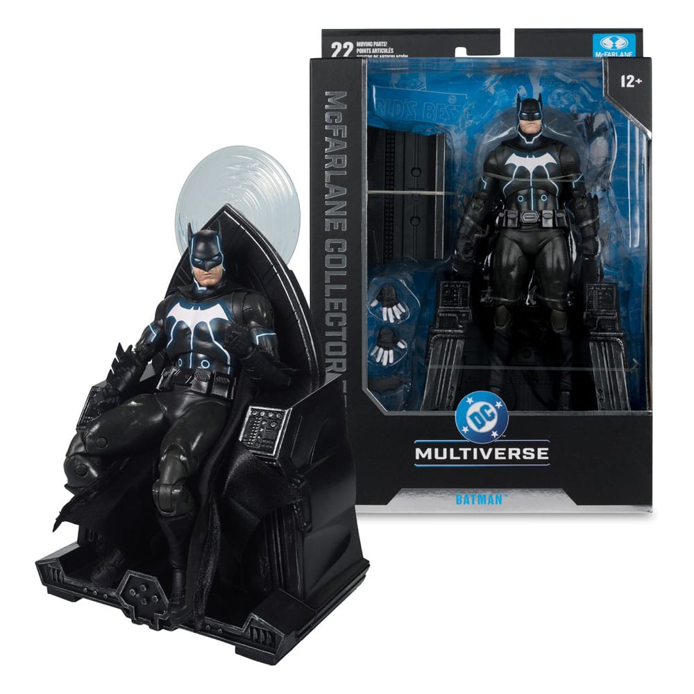 McFarlane Toys DC Multiverse Darkseid War Batman Mobius Chair McFarlane Collector Edition Actionfigur