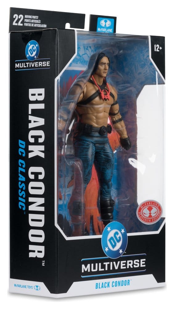 McFarlane Toys DC Multiverse DC Classic Black Condor Red Platinum Edition Actionfigur