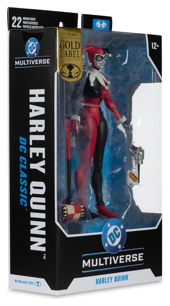 McFarlane Toys DC Multiverse Harley Quinn DC Classic Gold Label Actionfigur