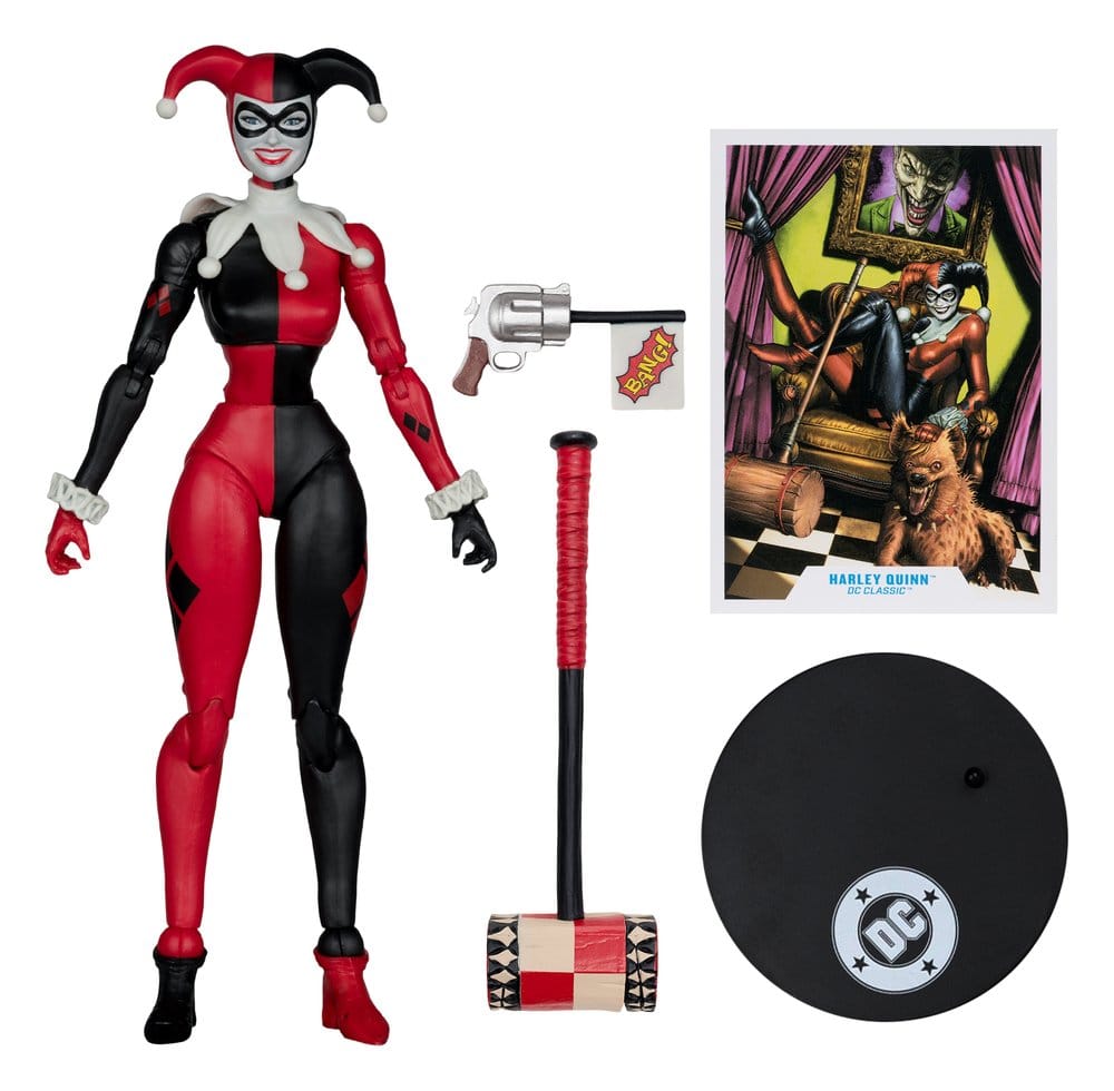 McFarlane Toys DC Multiverse Harley Quinn DC Classic Gold Label Actionfigur