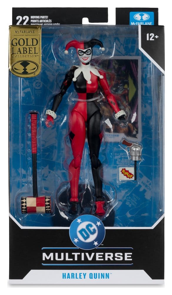 McFarlane Toys DC Multiverse Harley Quinn DC Classic Gold Label Actionfigur