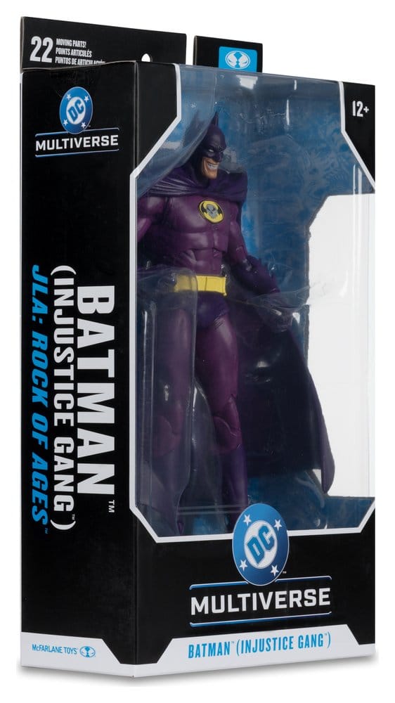 McFarlane Toys DC Multiverse Injustice Gang JLA Rock of Ages Batman Red Platinum Edition Actionfigur