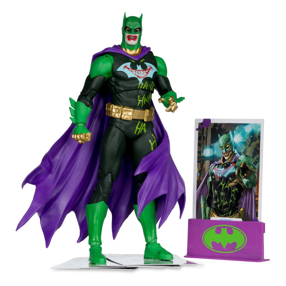 McFarlane Toys DC Multiverse Joker War Batman Jokerized Gold Label Actionfigur