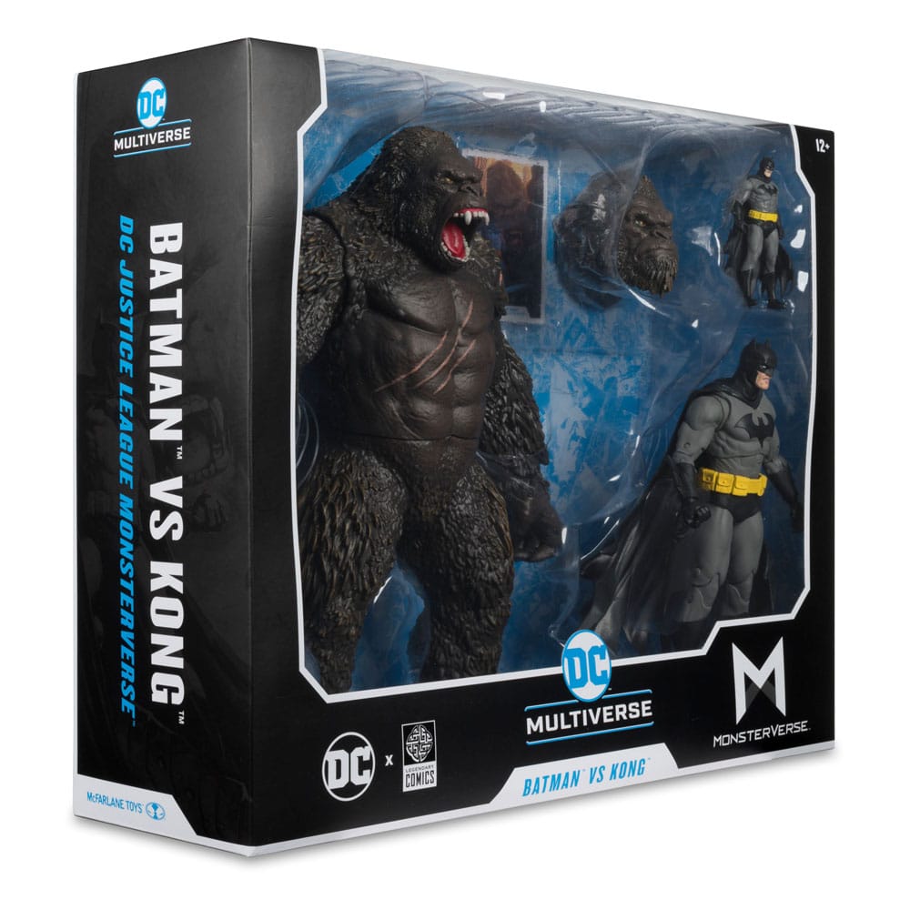 McFarlane Toys DC Multiverse Monsterverse Justice League Batman Kong 2er-Pack Actionfiguren