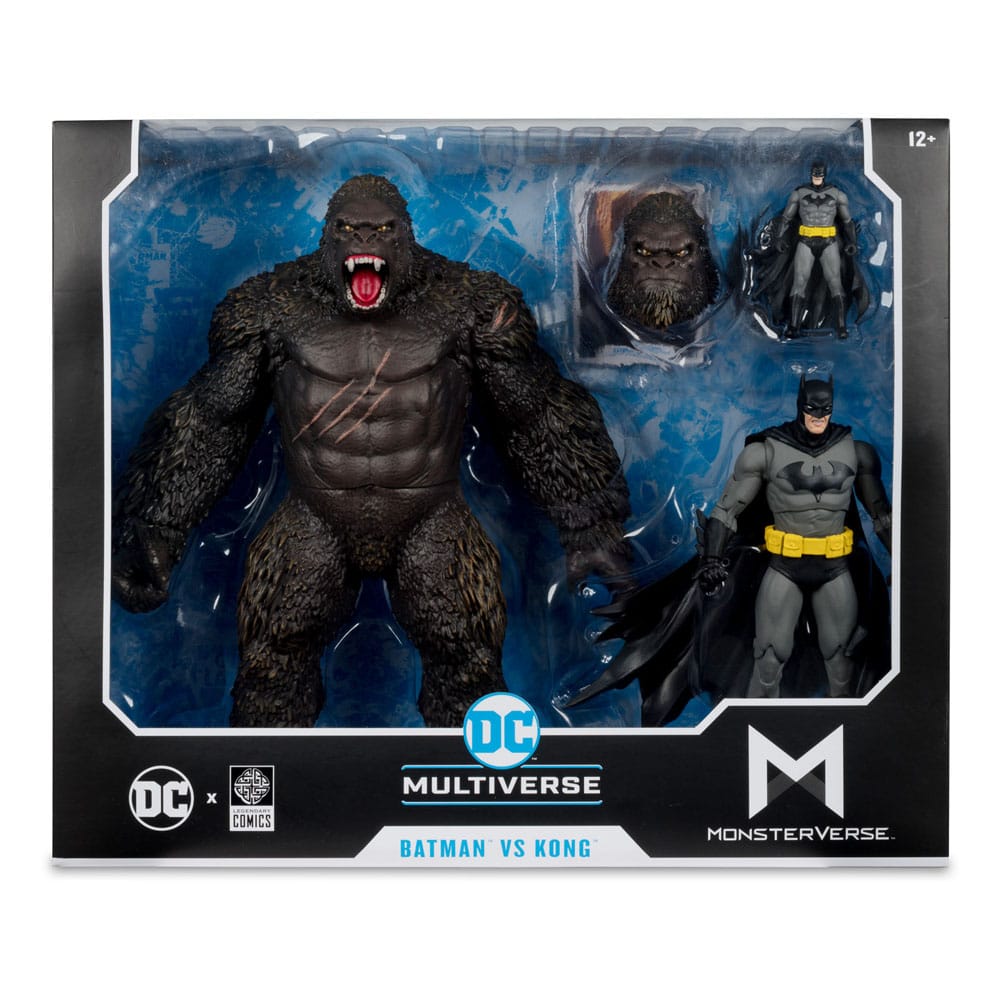 McFarlane Toys DC Multiverse Monsterverse Justice League Batman Kong 2er-Pack Actionfiguren