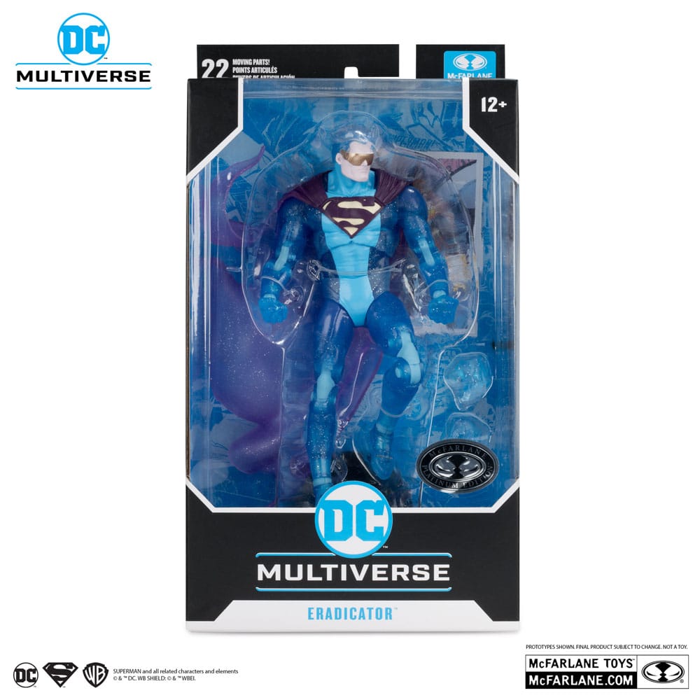 McFarlane Toys DC Multiverse Return Of Superman Eradicator Platinum Edition Actionfigur
