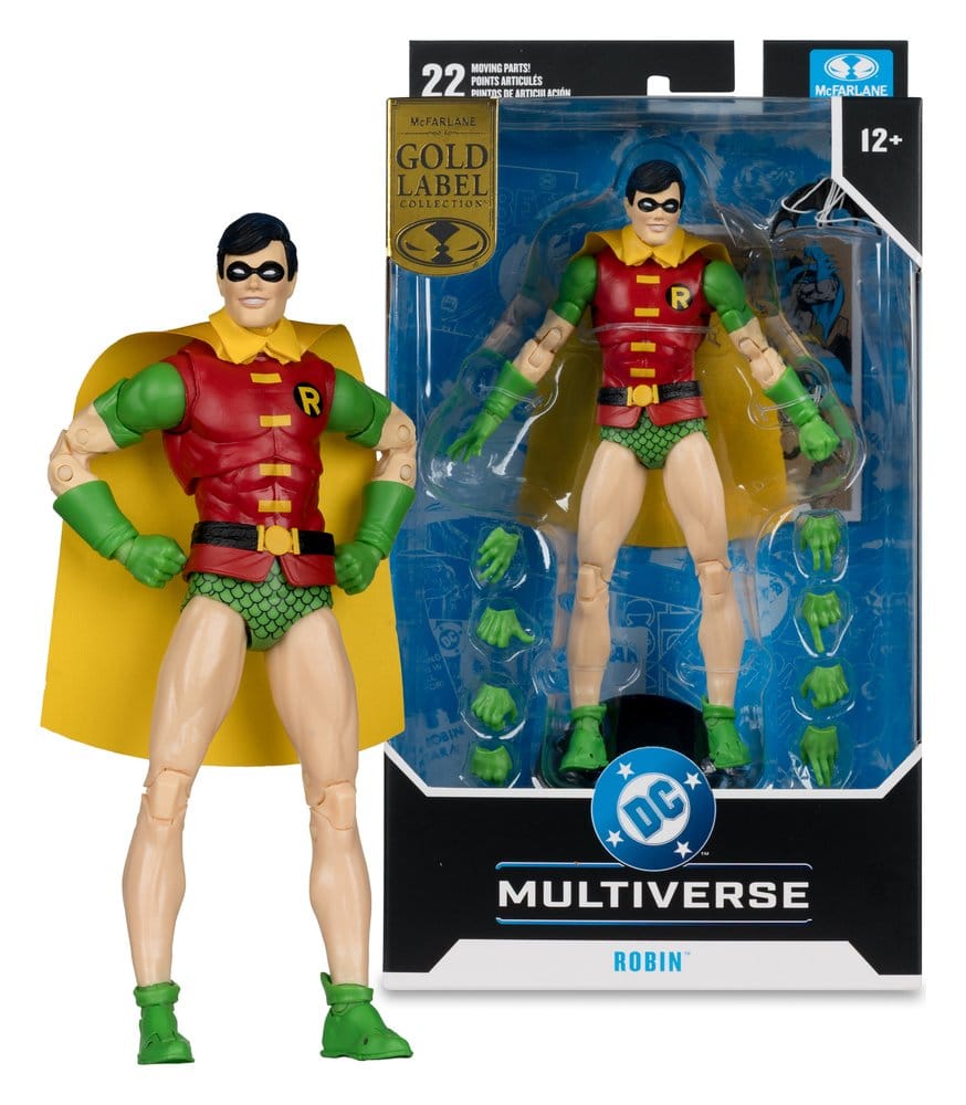 McFarlane Toys DC Multiverse Robin (Silver Age) (Gold Label) Actionfigur