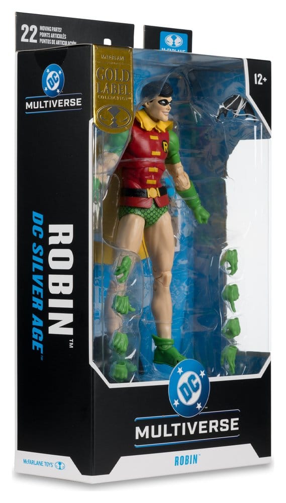 McFarlane Toys DC Multiverse Robin (Silver Age) (Gold Label) Actionfigur