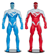 McFarlane Toys DC Multiverse Superman Blue vs. Superman Red (Gold Label) 2er-Pack Actionfiguren