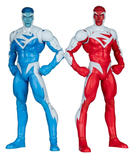 McFarlane Toys DC Multiverse Superman Blue vs. Superman Red (Gold Label) 2er-Pack Actionfiguren