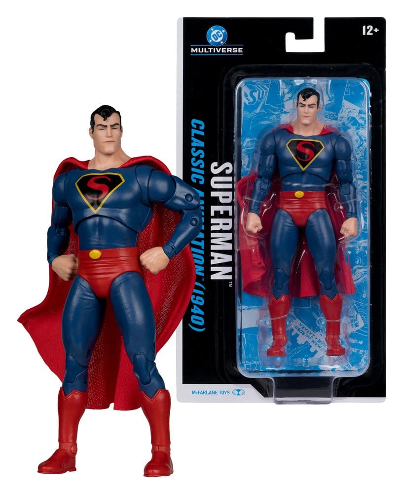 McFarlane Toys DC Multiverse Superman (Classic Animation 1940) Actionfigur