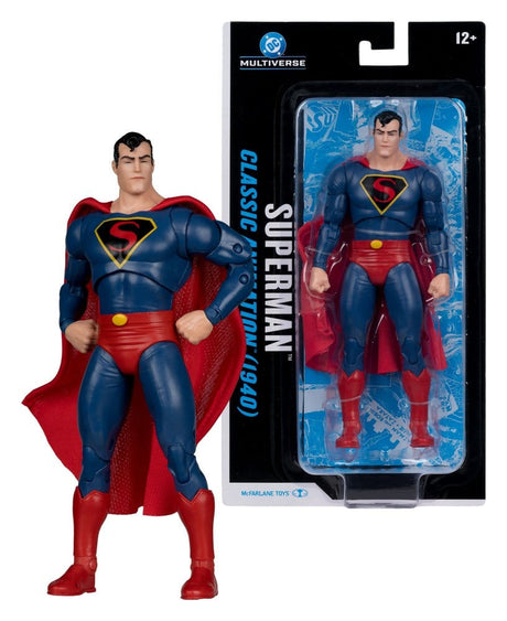 McFarlane Toys DC Multiverse Superman (Classic Animation 1940) Actionfigur