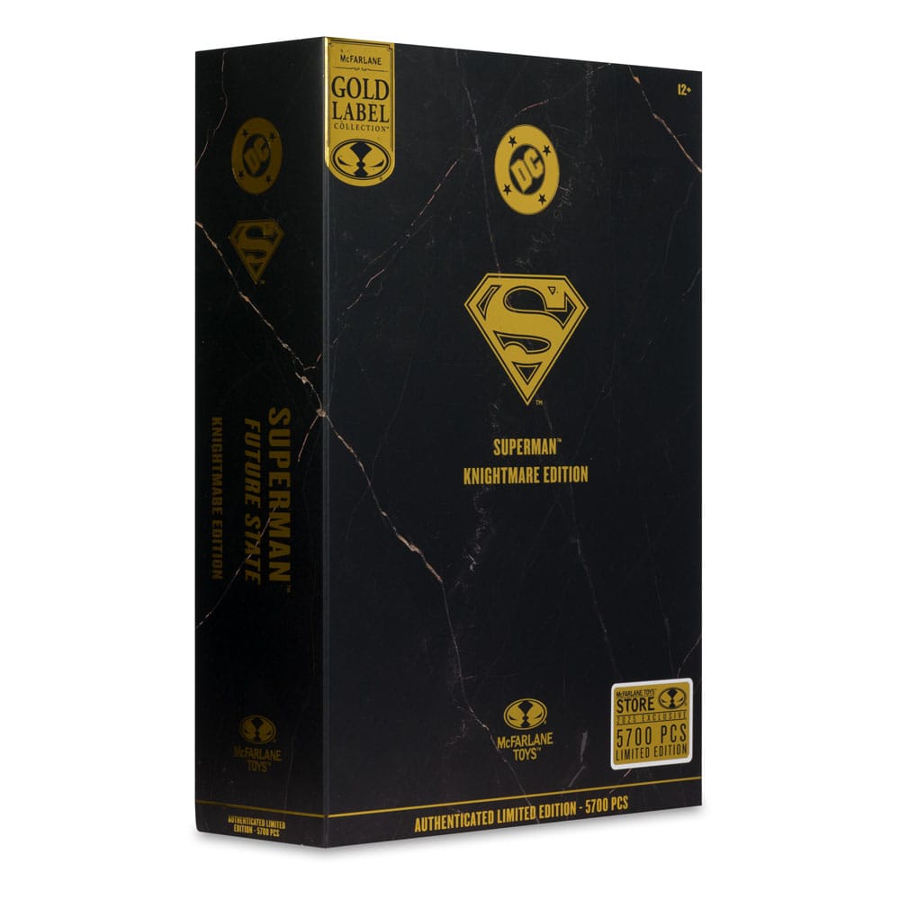 McFarlane Toys DC Multiverse Superman (Future State) (Knightmare) (Gold Label) Actionfigur