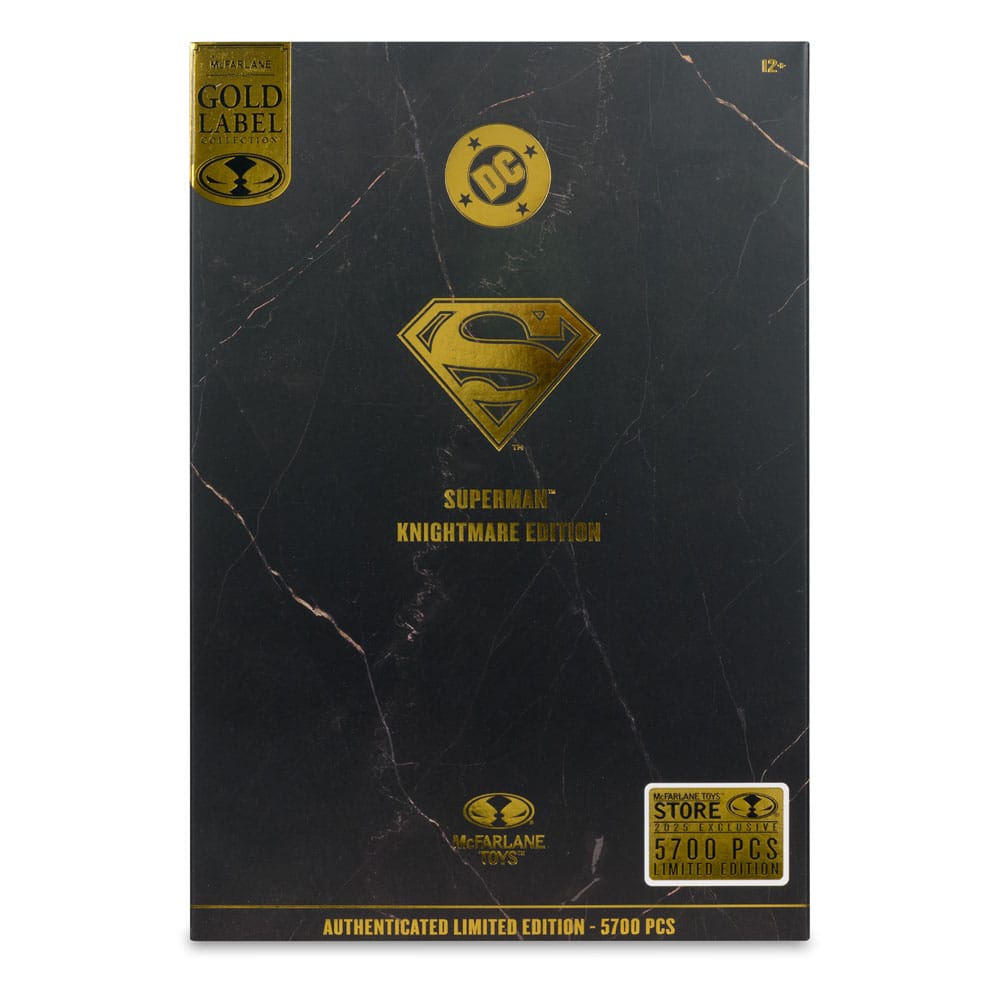 McFarlane Toys DC Multiverse Superman (Future State) (Knightmare) (Gold Label) Actionfigur