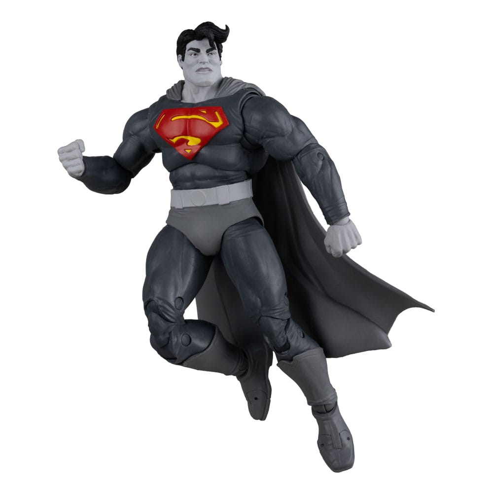 McFarlane Toys DC Multiverse Superman The Dark Knight Returns Black & White Accent Gold Label Actionfigur