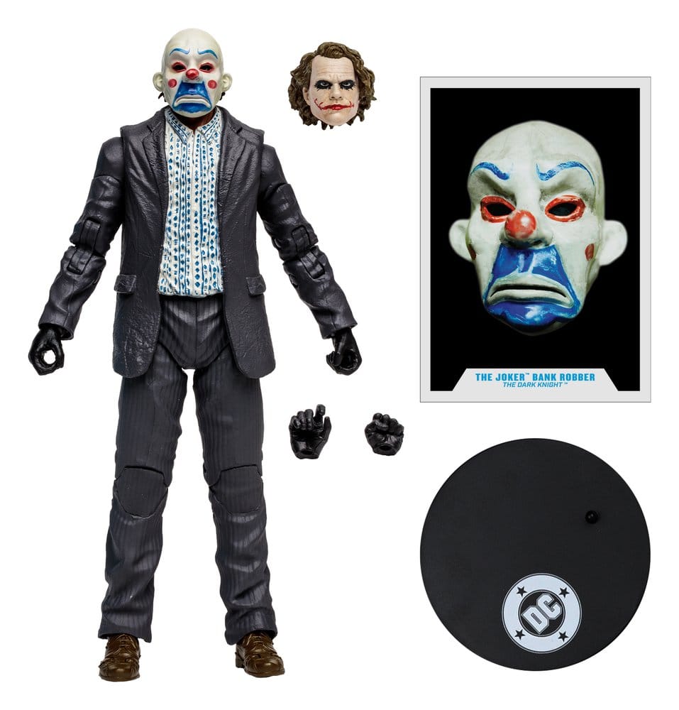 McFarlane Toys DC Multiverse The Dark Knight The Joker Bank Robber McFarlane Vault Collection Actionfigur