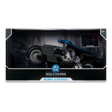 McFarlane Toys DC Multiverse The Flash Batman Batcycle Fahrzeug