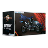 McFarlane Toys DC Multiverse The Flash Batman Batcycle Fahrzeug