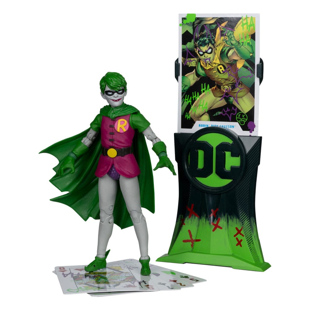 McFarlane Toys DC Rebirth DC Multiverse Robin Dick Grayson Jokerized Gold Label Actionfigur