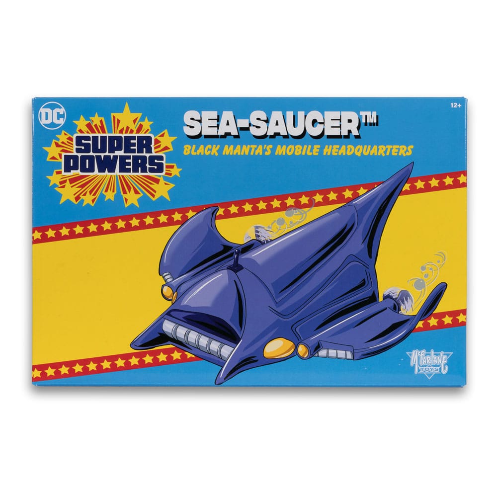 McFarlane Toys DC Super Powers Black Manta Sea Saucer Fahrzeug