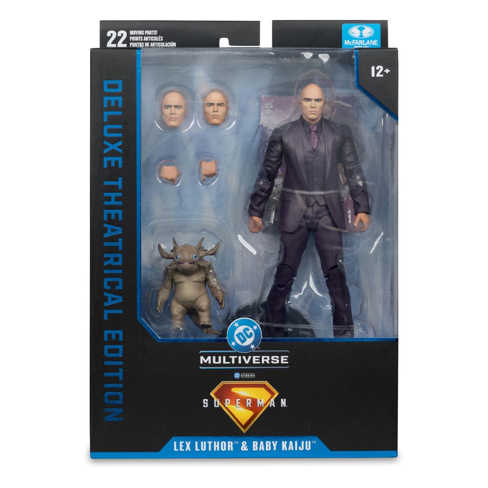 McFarlane Toys DC Superman (2025) Lex Luthor Multiverse Deluxe (Theatrical Edition) With Baby Kaiju Actionfigur