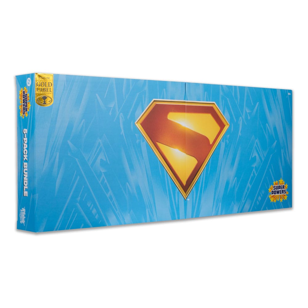 McFarlane Toys DC Superman 2025 Super Powers Gold Label 5er Pack 1/6 Actionfiguren