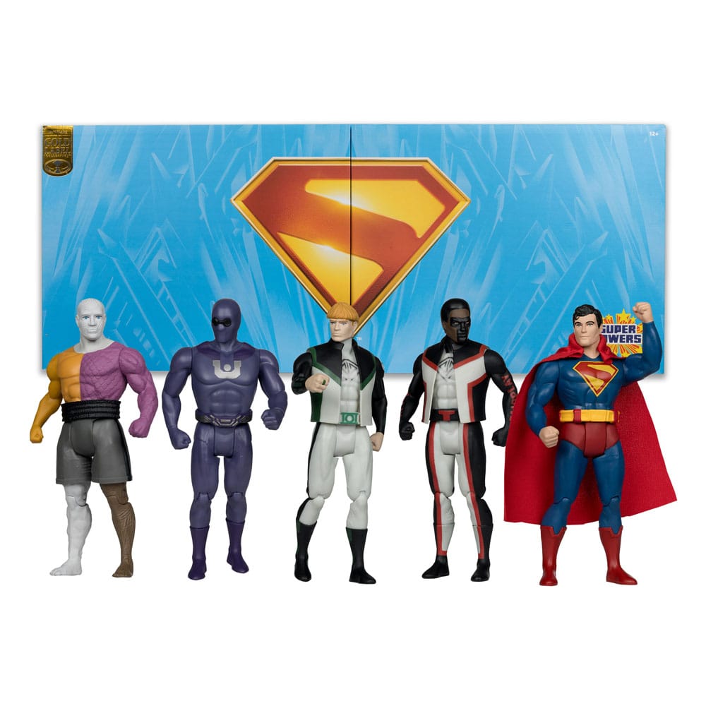 McFarlane Toys DC Superman 2025 Super Powers Gold Label 5er Pack 1/6 Actionfiguren