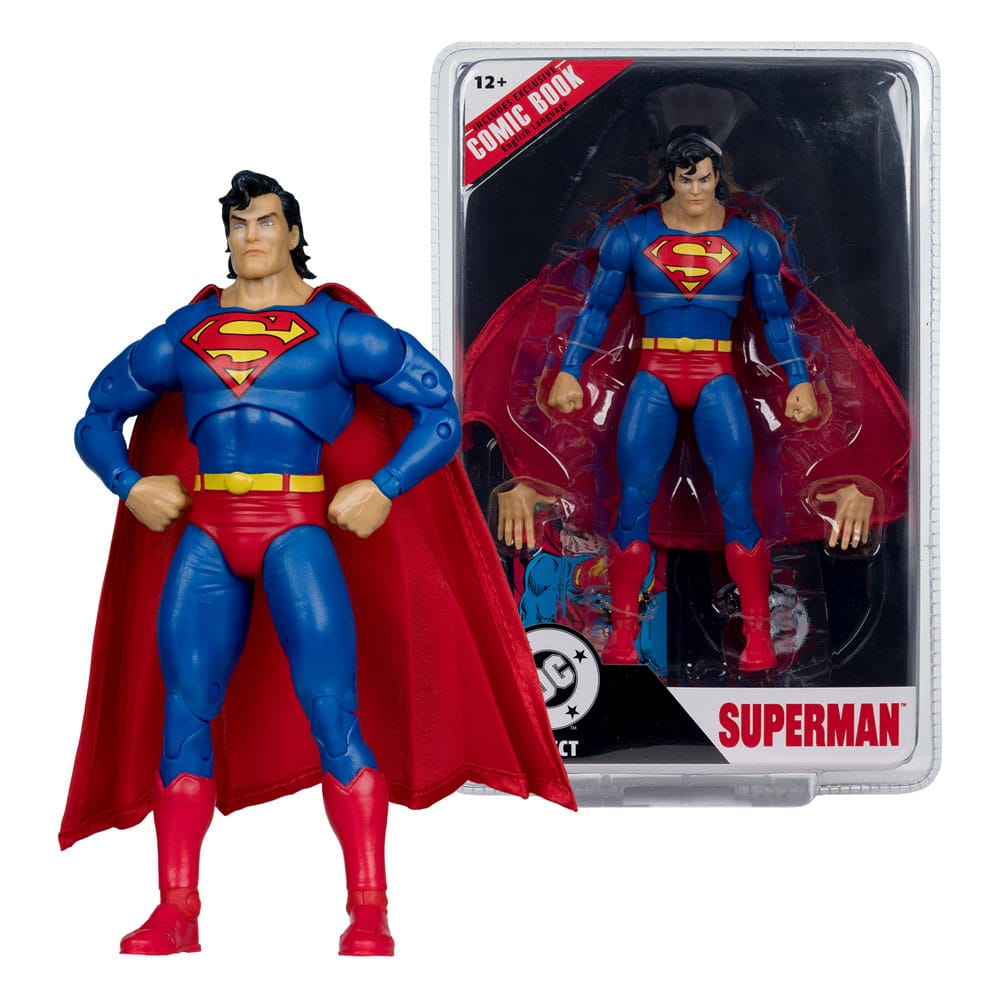 McFarlane Toys DC Superman (Zero Hour) Direct Page Punchers Actionfigur