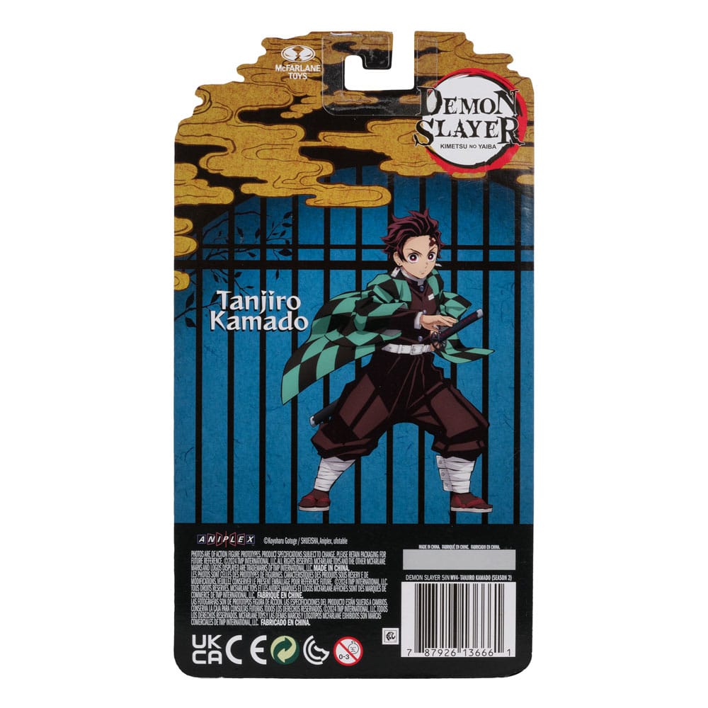 McFarlane Toys Demon Slayer Kimetsu no Yaiba Tanjiro Kamado Actionfigur