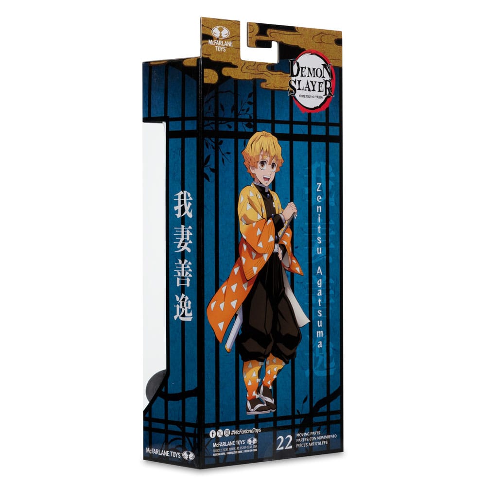 McFarlane Toys Demon Slayer Zenitsu Agatsuma Platinum Edition Actionfigur