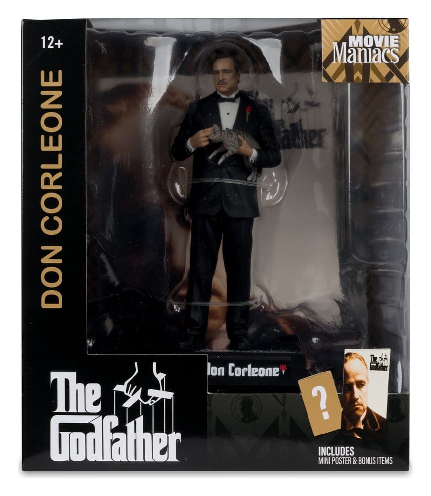 McFarlane Toys Der Pate Don Corleone Movie Maniacs Figur