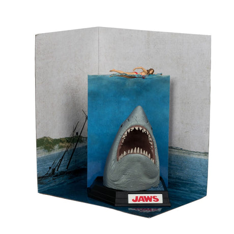 McFarlane Toys Der weiße Hai Jaws (50th Anniversary) Movie Maniacs Statue