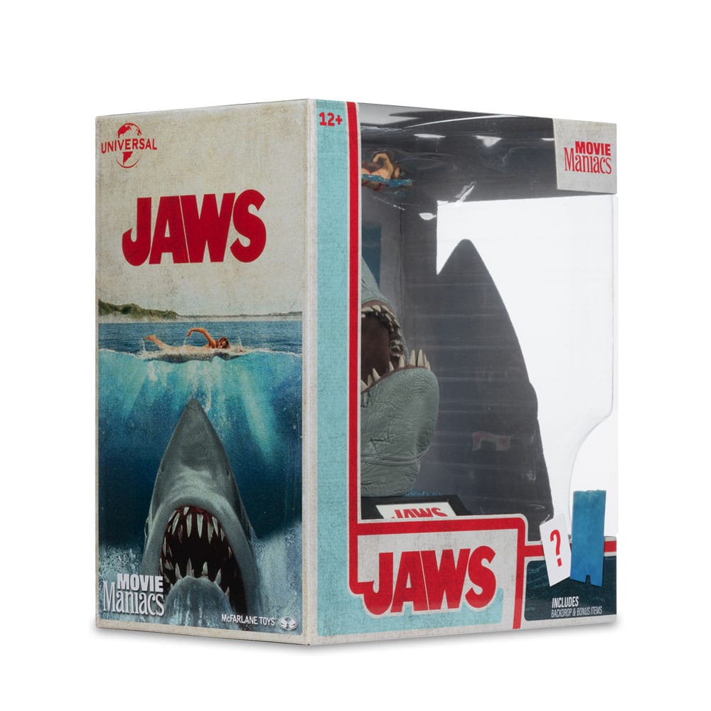McFarlane Toys Der weiße Hai Jaws (50th Anniversary) Movie Maniacs Statue
