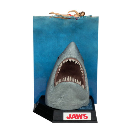 McFarlane Toys Der weiße Hai Jaws (50th Anniversary) Movie Maniacs Statue