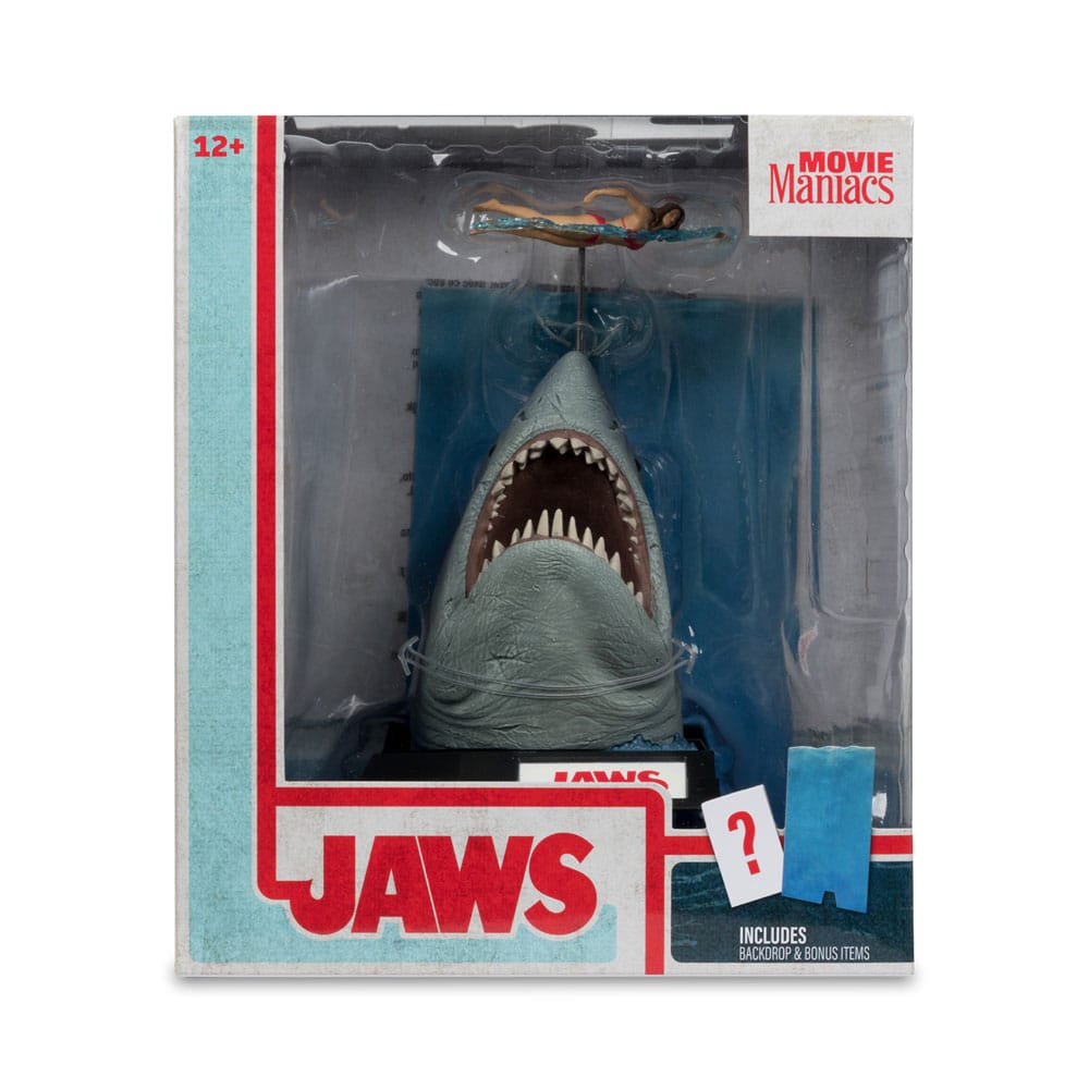 McFarlane Toys Der weiße Hai Jaws (50th Anniversary) Movie Maniacs Statue
