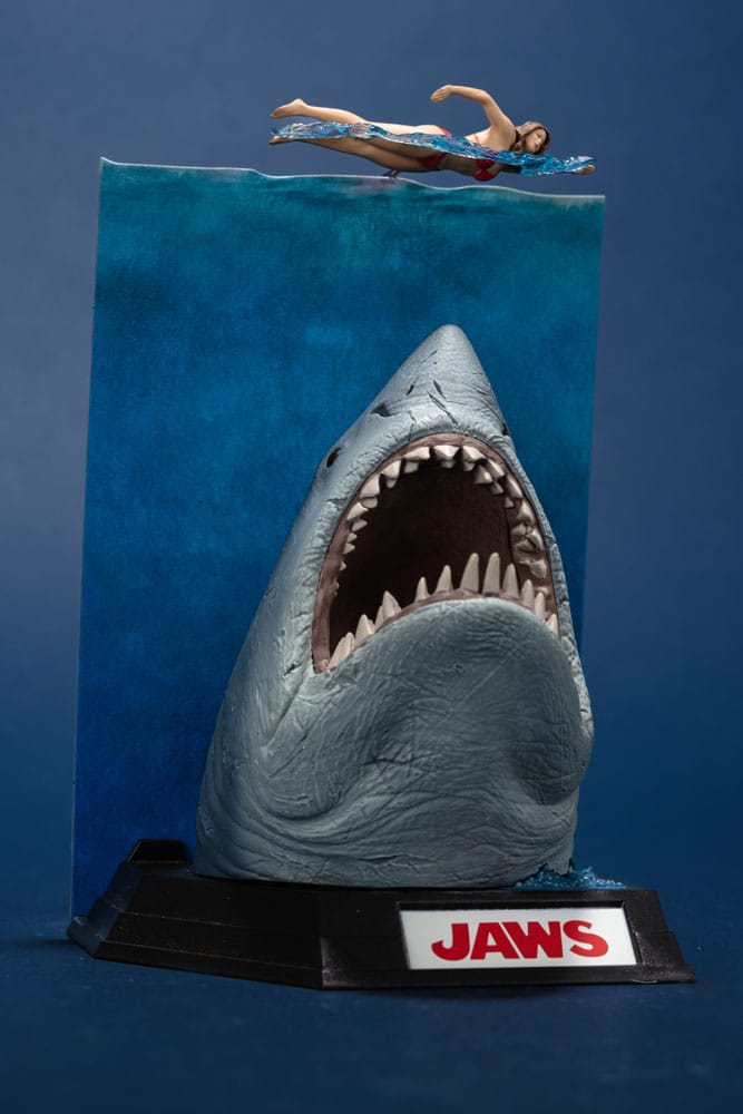 McFarlane Toys Der weiße Hai Jaws (50th Anniversary) Movie Maniacs Statue