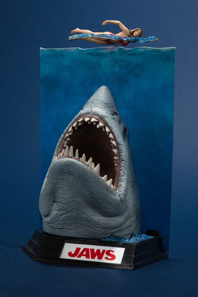 McFarlane Toys Der weiße Hai Jaws (50th Anniversary) Movie Maniacs Statue