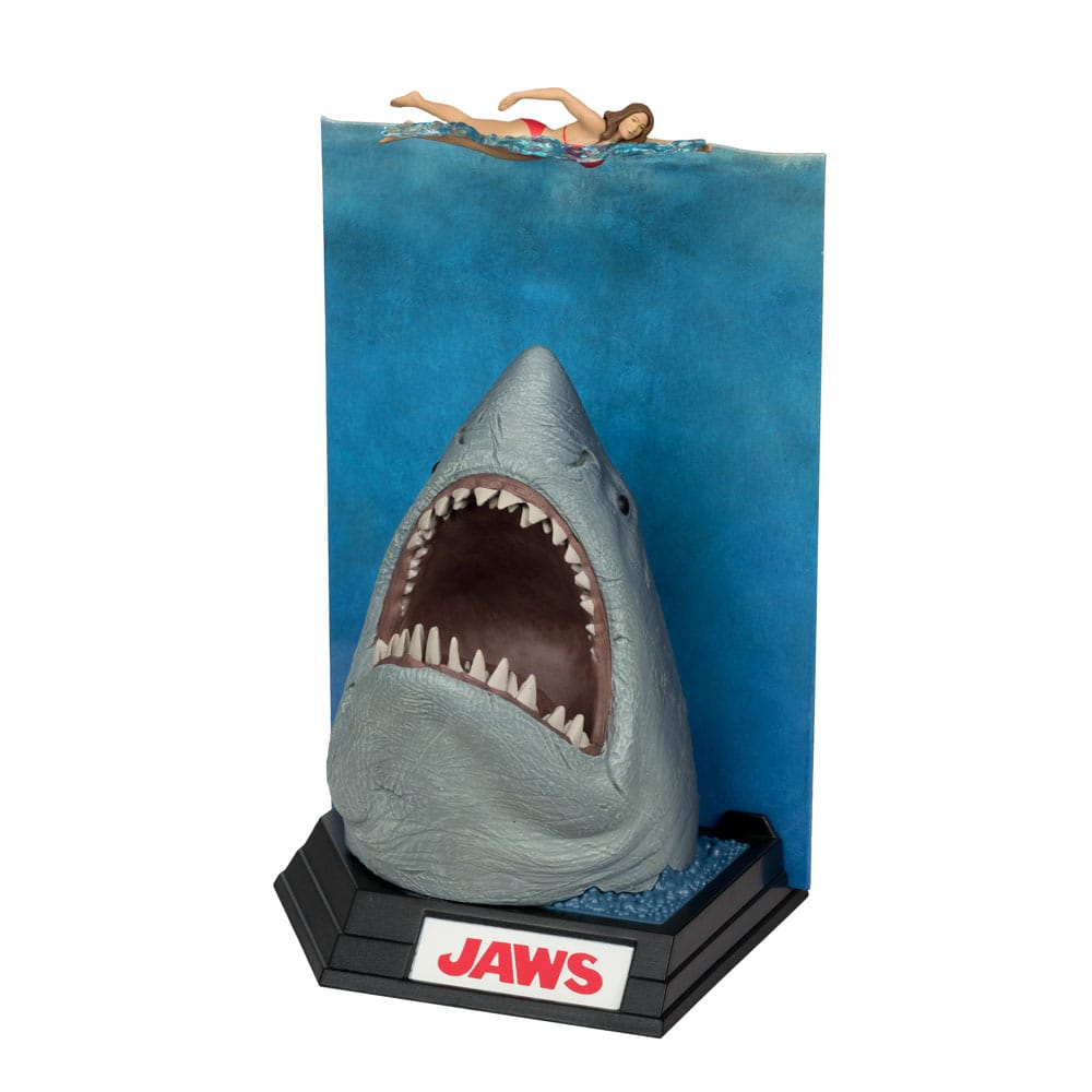 McFarlane Toys Der weiße Hai Jaws (50th Anniversary) Movie Maniacs Statue