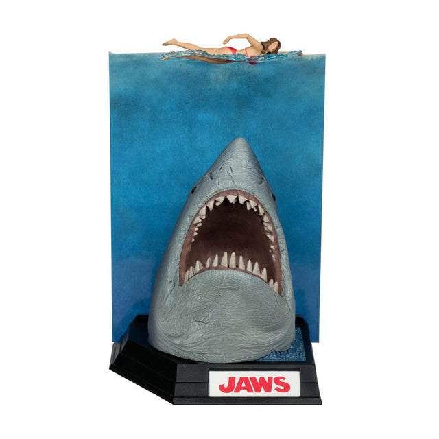 McFarlane Toys Der weiße Hai Jaws (50th Anniversary) Movie Maniacs Statue