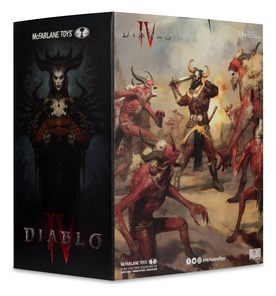 McFarlane Toys Diablo IV Barbar Limited Edition Posed 1/12 Scale Figur