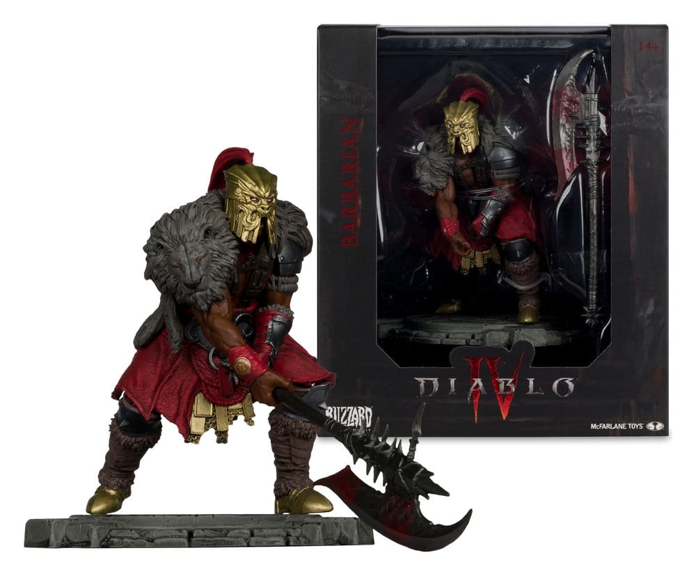McFarlane Toys Diablo IV Barbar Limited Edition Posed 1/12 Scale Figur