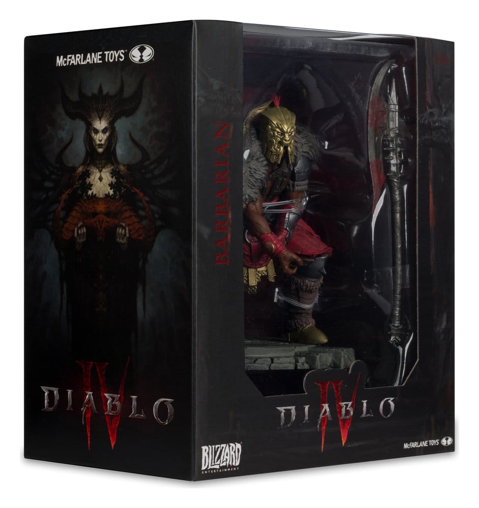McFarlane Toys Diablo IV Barbar Limited Edition Posed 1/12 Scale Figur